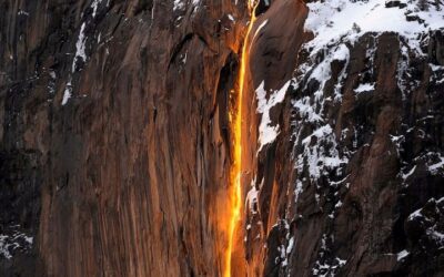 La Cascada de Fuego en Yosemite, un fenómeno natural único